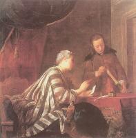 Chardin, Jean Baptiste Simeon - Lady Sealing a Letter
